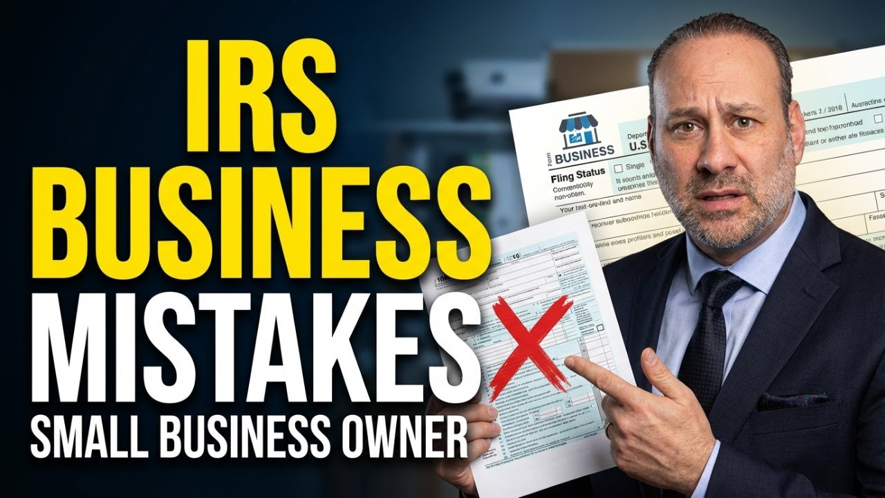 Filing Taxes: 5 Mistakes to Avoid as a Small Business Owner So The IRS Doesn