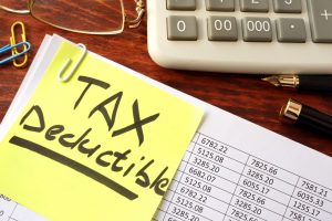 small business tax deductions concept