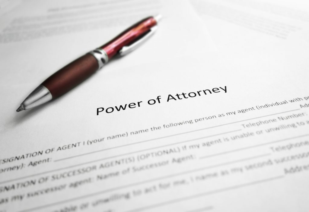 Power Of Attorney Paperwork