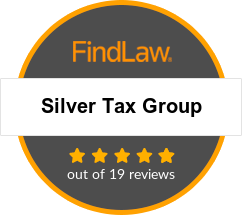 Findlaw 5-Star Tax Attorney Badge Silver Tax Group