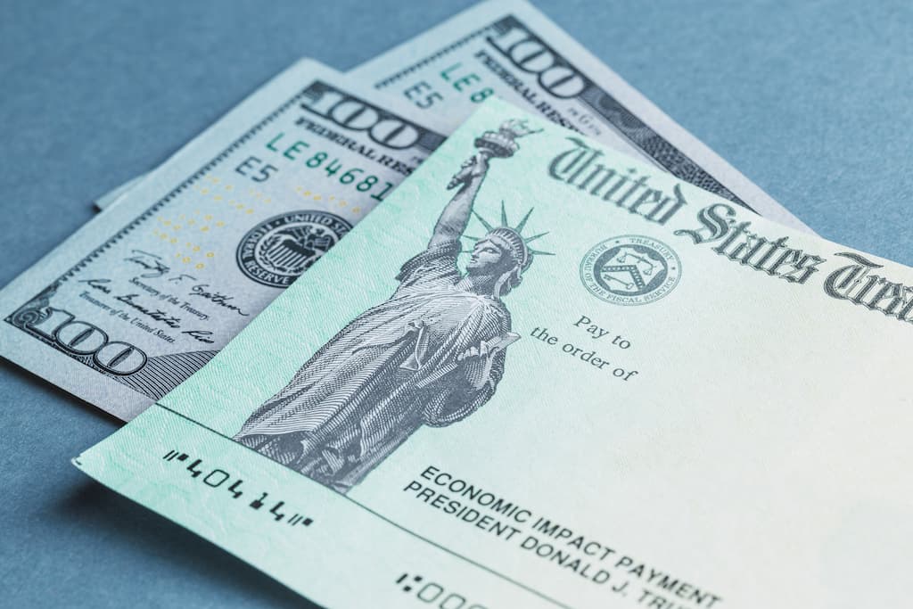 An IRS tax refund