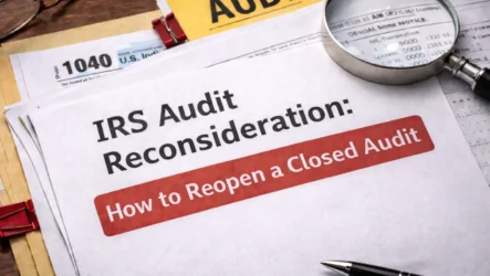 IRS Audit Reconsideration: How to Reopen an IRS Audit and Fight Back