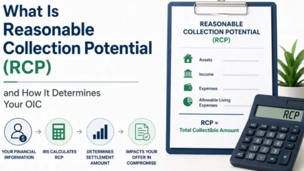 What Is Reasonable Collection Potential (RCP) and How It Determines Your OIC