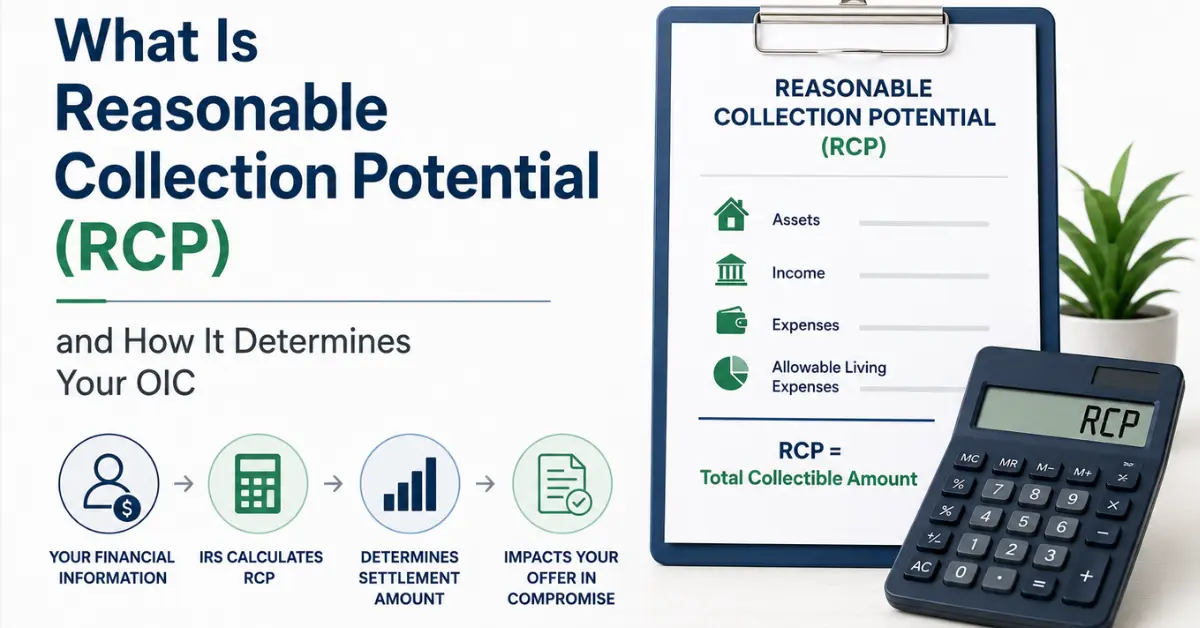 What Is Reasonable Collection Potential (RCP)