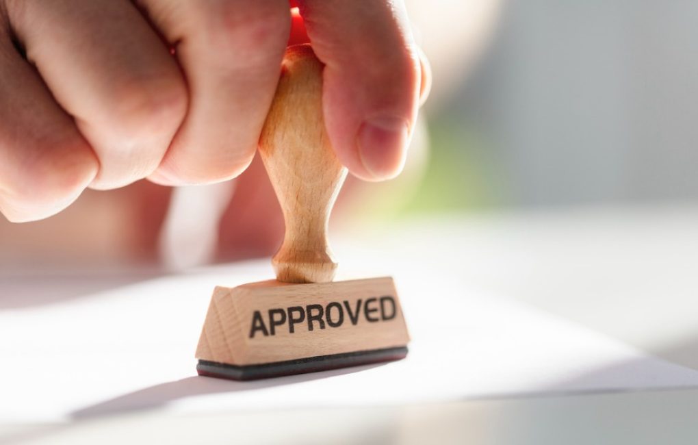 A Stamp Of Approval On A Sheet Of Paper Representing An Irs First-Time Penalty Abatement